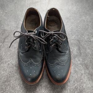 Dr. Martens Dark Green Leather Brogue Oxford Shoes Mens 10